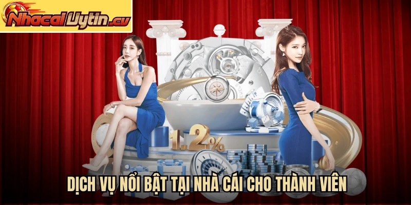 Dịch vụ nổi bật tại nhà cái cho thành viên
