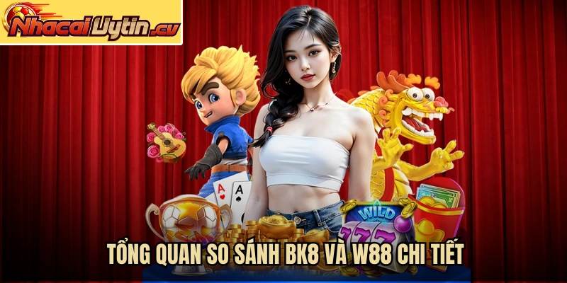 Tổng quan so sánh BK8 và W88 chi tiết